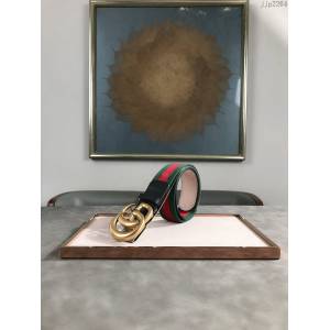 Gucci經典男士皮帶 409416 古奇拼接腰帶  jjp2264