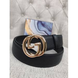 Gucci經典男士皮帶 474347 古奇荔枝紋牛皮腰帶  jjp2267