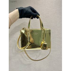 Prada專櫃新款mini購物袋 1BA357 普拉達複刻Re-Edition全皮手提包 csp1487