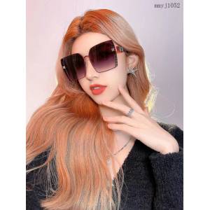 Hermes專櫃新款愛馬仕女士時尚方框太陽鏡 TR偏光系列太陽鏡 mmyj1052