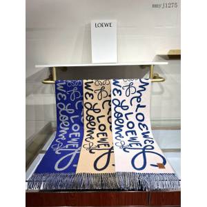 loewe專櫃新款羅意威羊絨長巾男女款圍巾 mmyj1275