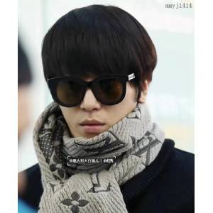 LV專櫃新品路易威登羊毛真絲Logomania圍巾男女款圍巾披肩 mmyj1414