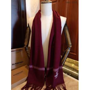 BURBERRY專櫃新款巴寶莉高端精品格紋設計男女通用情侶款中性款圍巾 mmyj1441