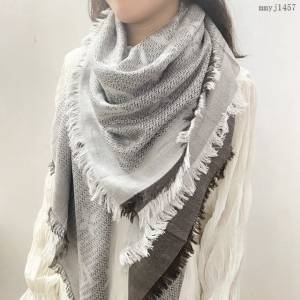 LV專櫃新品路易威登經典款暗紋提花頂級絲羊絨大方巾 mmyj1457