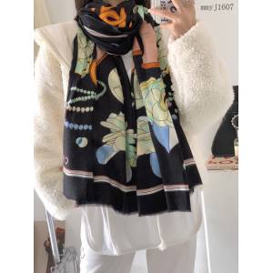 CHANEL專門店新款香奈兒100%頂級羊絨長巾女士圍巾披肩 mmyj1607