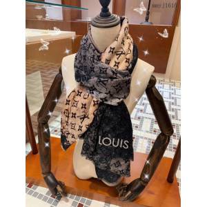 LV專櫃新品路易威登戒指絨長巾女士圍巾大披肩 mmyj1610