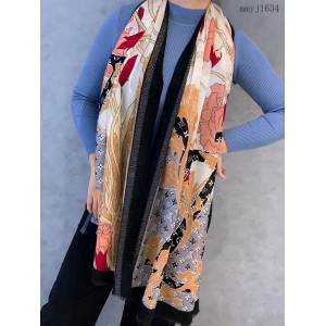 LV專櫃新品路易威登客供銀線羊絨面料長巾女士披肩 mmyj1634