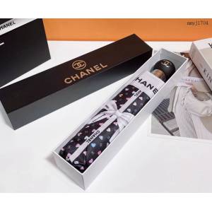 CHANEL專門店新款香奈兒蝴蝶禮結山茶花遮陽防曬UV晴雨傘 mmyj1704