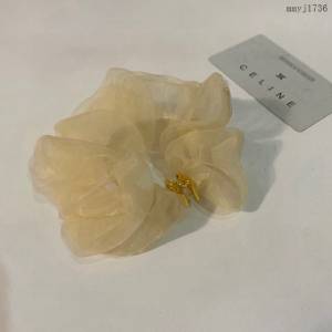 Celine專櫃2023新品賽琳爆款歐根紗發圈 mmyj1736