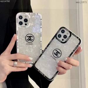 CHANEL專門店新款香奈兒貝殼紋理精孔全包手機殼 mmyj1871