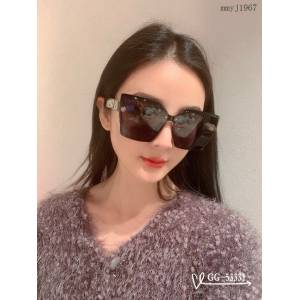古奇專櫃爆款Gucci女士偏光太陽鏡墨鏡 mmyj1967