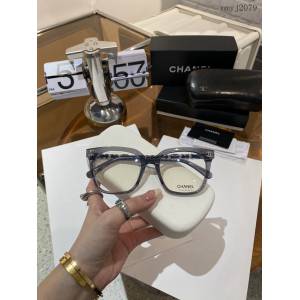 CHANEL專門店新款雙c點綴平光鏡 香奈兒爆款百搭麻花小羊皮鏡腿眼鏡框 0768 mmyj2079