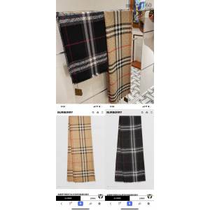 BURBERRY專櫃新款巴寶莉金屬感專屬標誌格紋圍巾 mmyj2160
