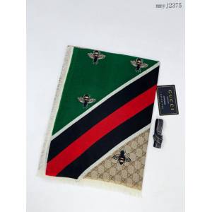 Gucci古奇專櫃2023最新秋冬色系羊絨大長巾女士披肩 mmyj2375