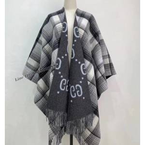 Gucci大G斗篷 古奇專櫃爆款保暖大披肩衣服毯子多功能 mmyj2396