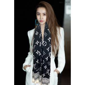 LV專櫃新品路易威登經典羊絨長巾女士披肩 mmyj2438