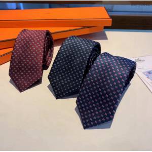 Hermes專櫃新款愛馬仕H字母男士新款領帶系列頂級斜紋真絲手工定制領帶 mmyj2642