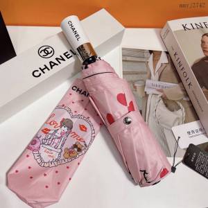 CHANEL專門店新款香奈兒打電話的女孩防曬拒水防紫外線晴雨傘 mmyj2742