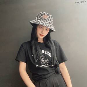 Gucci古奇專櫃爆款原單品質女款GG漁夫帽 mmyj3072
