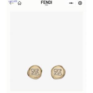 FENDI秋冬新款耳環 芬迪高端定制logo耳釘 zgb1489