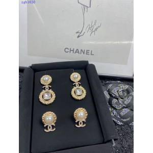 Chanel專櫃2022新款耳釘 香奈兒熱銷款火爆耳環耳飾 zgb1630