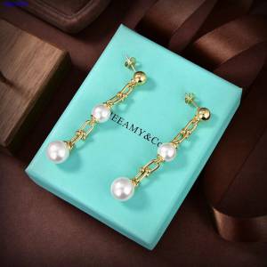 Tiffany新款耳釘 蒂芙尼鏈環系列關節耳環 zgb1894