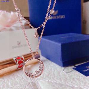 Swarovski施華洛世奇2022新款圓環吊墜項鏈女鎖骨鏈 zgb1936
