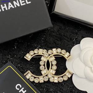 Chanel專櫃新款小方鑽胸針 香奈兒復古手工坊胸針 zgb2134