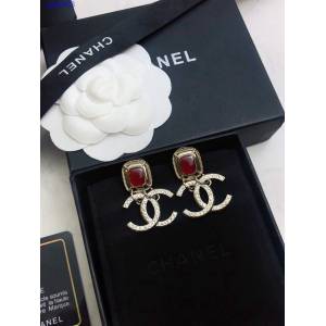 Chanel官網新款耳環耳吊 香奈兒經典Logo耳釘 zgb2628