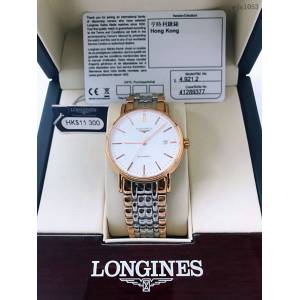 浪琴手表 LONGINES瑰丽系列腕表 浪琴高端机械男表 gjs1053