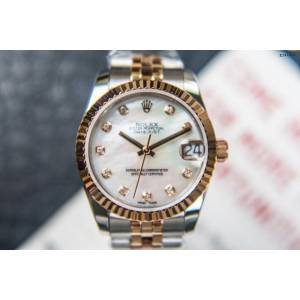 劳力士手表 DATEJUST最强版日志型系列腕表 Rolex经典款钢带机械女表 gjs1221