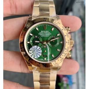 劳力士手表 Rolex宇宙计型迪通拿 116508金迪绿盘 Rolex经典款男士腕表 gjs1236