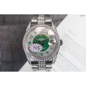 劳力士手表 NS-Factory Rolex日志满钻系列经典男士腕表 Rolex机械男表 gjs1372