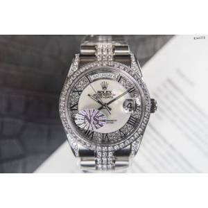 劳力士手表 NS-Factory Rolex日志满钻系列经典男士腕表 Rolex机械男表 gjs1375