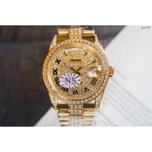 劳力士手表 NS-Factory Rolex日志满钻系列经典男士腕表 Rolex机械男表 gjs1378