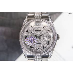 劳力士手表 NS-Factory Rolex日志满钻系列经典男士腕表 Rolex机械男表 gjs1381