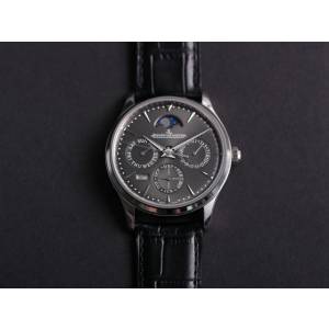 积家手表 Jaeger-LeCoultre积家大师万年历自动机械表 白面130842J 黑面1308470 金面1302520 灰面130354J gjs1424