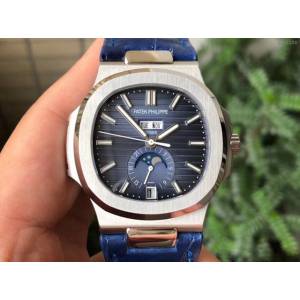 百达翡丽Nautilus年历碗表5726系列橡胶胶带男士腕表 gjs3254