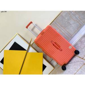 RIMOWA行李箱方胖子四輪拉杆箱 全新色彩系列 型號90043 日默瓦PC拉鏈箱 gdx1198