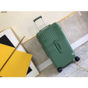 RIMOWA行李箱方胖子四輪拉杆箱 全新色彩系列 型號90043 日默瓦PC拉鏈箱 gdx1200