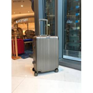 Rimowa時尚經典款旅行箱 鐳射版 日默瓦PC+鋁框行李箱 gdx1497