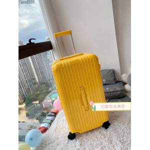 RIMOWA行李箱四輪拉杆箱 日默瓦Trunk方胖子運動版pc款TFBOYS易烊千璽代言彩色行李箱 gdx1533