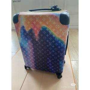 LV路易威登Horizon55CM拉杆箱 紮染圖案登機箱行李箱 gdx1587