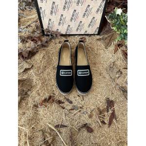 LV專櫃2022早春新款漁夫鞋系列女士單鞋 路易威登VUittn標籤字母漁夫鞋 dx1059