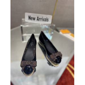 LV專櫃新款芭蕾舞鞋 路易威登Popi平底芭蕾舞鞋 dx2349