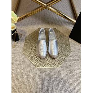 SAINT LAURENT/聖羅蘭2022年早春新款漁夫鞋女款草編鞋 dx2392