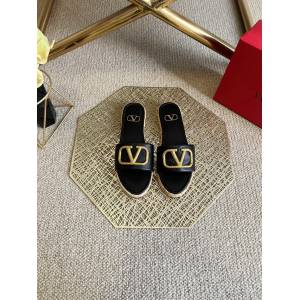 Valentino Garavani華倫天奴荔枝紋拖鞋漁夫鞋漁草編鞋 麻繩涼鞋 dx2403