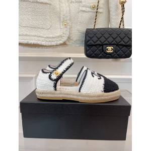 Chanel香奈兒2022春夏爆款高品質新款手工編織漁夫涼鞋 dx3006