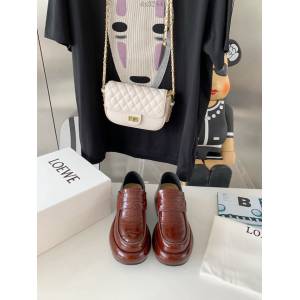 Loewe羅意威2022vs春夏爆款系列松糕厚底樂福單鞋皮鞋 dx3244