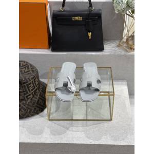 Hermes經典女士拖鞋 愛馬仕2022新色高版本純手工鞋頂級產品愛馬仕H拖鞋 dx3478